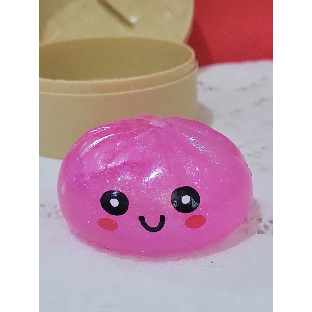 Rainbow Mystery Squishy Bun Pink  Pack Sugar Edition Fidget Glitter Cartoon Toy